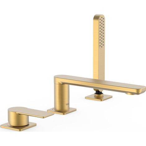GRIFO MONOMANDO PARA BORDE DE BAÑERA · CON MANETA (1/2)