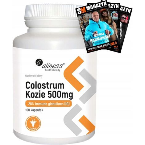 Extrait de colostrum ALINESS, colostrum bovin pur, immunité et stress, 500 mg, 100 g