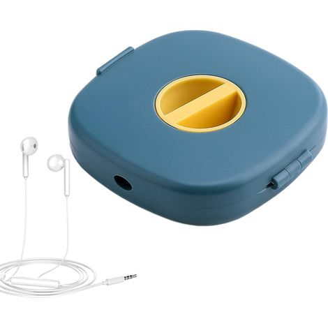 Enrouleur de Câble de Recharge Organisateur De Gestion Des Fils Support Téléphone avec Enrouleur de Câble Chargeur Pour La Maison Le Bureau Les Déplacements Ados et Adultes Voyageurs (1/5)