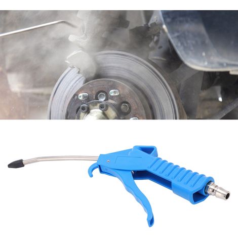 Souffleur de poussière pneumatique court en plastique bleu de qualité supérieure, souffleur d'air, souffleur de cendres, souffleur d'air haute pression (1/5)