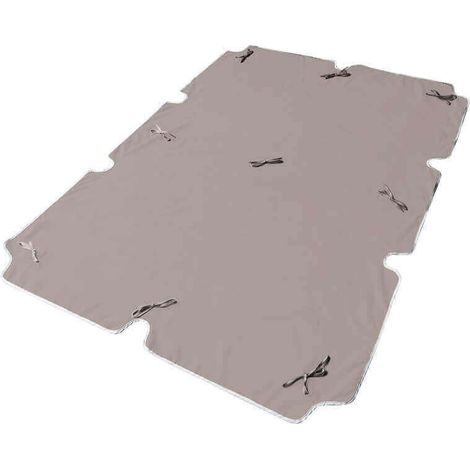 Telo di ricambio per dondolo da giardino 2 posti in poliestere idrorepellente 165x112x1h cm -  Tan
