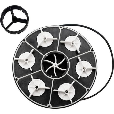 004302440800 Vanne d'eau modulaire 6 ports de remplacement pour Paramount, avec joint torique de corps de vanne (1/4)