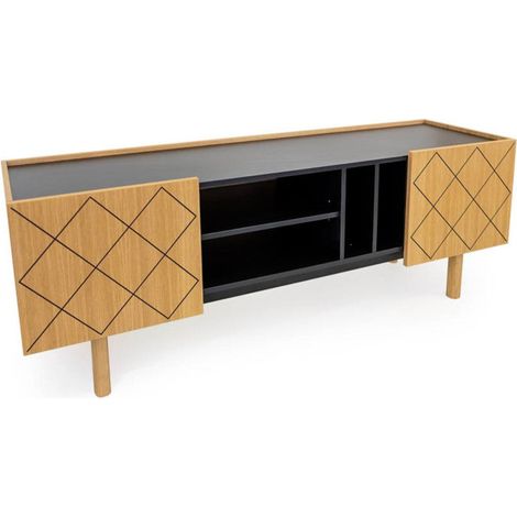 Meuble TV "Porto Ramalde" 175cm Naturel (1/5)
