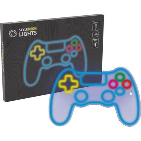 Mando de juego con luces de neón estilo Manta SNL63MT (1/4)