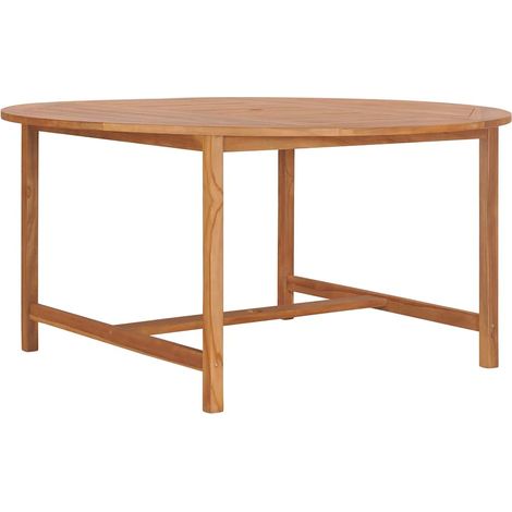 Maison Exclusive - Tavolo da Giardino 150x76 cm in Massello di Teak (1/5)