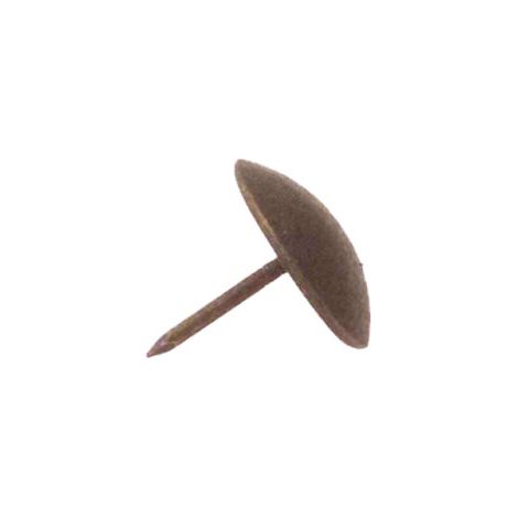 TACHUELA PLANA HIERRO BRONCE    7 MM=A530