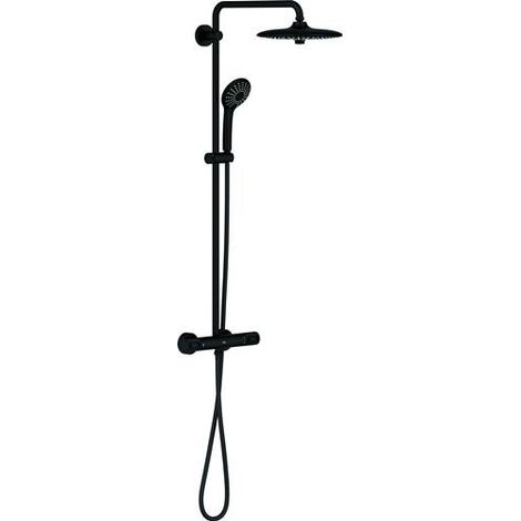 Système de douche Euphoria 260 276152 Mur. THM CoolTouch noir phantom