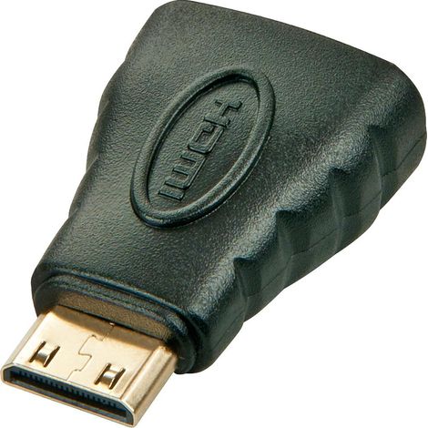 Câbles et adaptateurs audio vidéo LINDY Adaptateur mini-HDMI vers HDMI C mâle A femelle