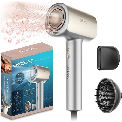 Cecotec DryGlam Nano Plasma Aluminium Haartrockner (1/5)