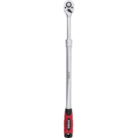 Cliquet réversible télescopique STIER 1/2" avec déverrouillage rapide