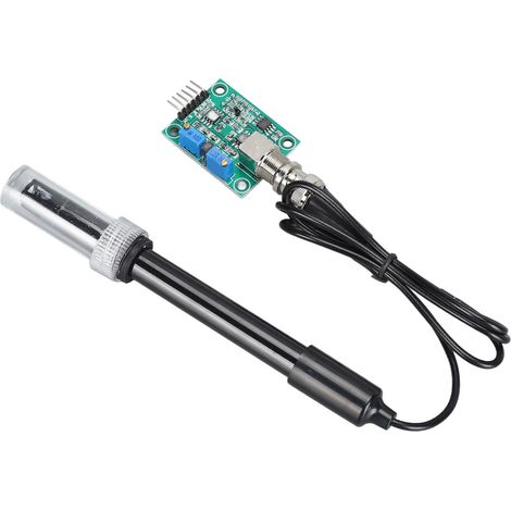 Électrode PH Capteur Sonde Module Acquisition Mesure Valeur pH Carte Surveillance Kit Connecteur BNC (1/5)