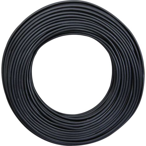 CAVO FLESSIBILE 2X0,75 10MT Nero