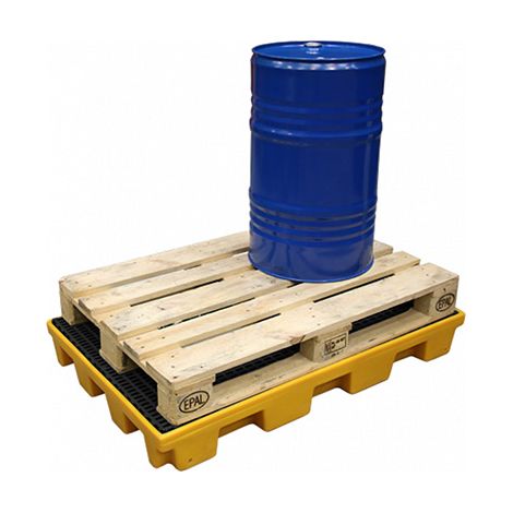 Plateforme de rétention 120 litres spéciale palette - Charge max 1100 kg - PFRP120/150006F