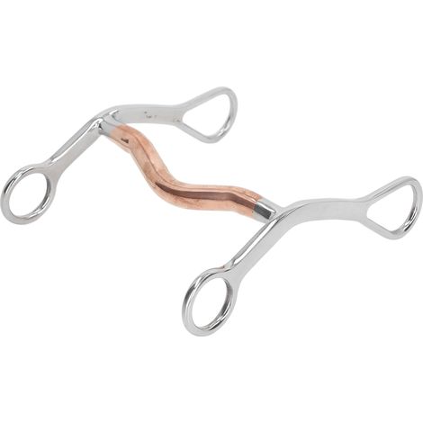 Mors de bride en acier inoxydable pour chevaux, résistant à l'usure et à la corrosion, idéal pour la ferme. (1/5)