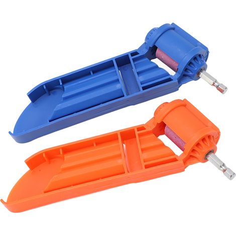 Ensemble de 2 affûteuses portables pour perceuses, meules en corindon, outils de polissage pour perceuses électriques (1/5)