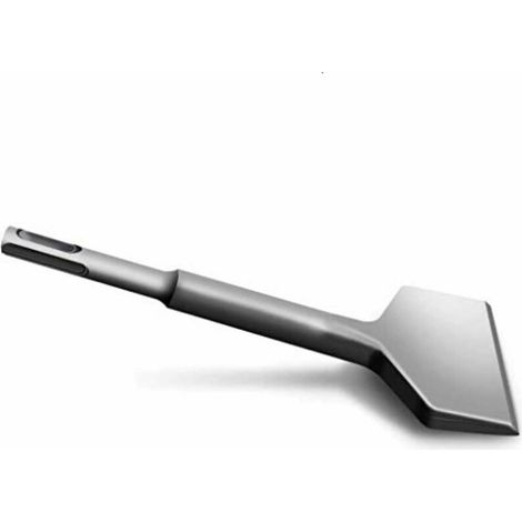Scalpello per piastrelle SDS Plus, Scalpello per piastrelle SDS 165 x 75 x 5 mm 40CR Scalpello per giuntatrice per piastrelle Scalpello angolato con gambo rotondo per piastrellista Piastrelle per pavi