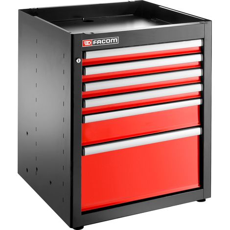 Armoire Facom en Métal à revêtement époxy 6 tiroirs ( Prix pour 1 )