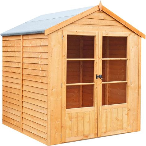 Oatland Overlap Summerhouse Approx 6 x 6 Feet