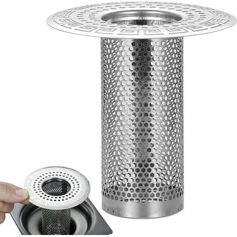 Haarfänger – Duschabflusssieb – Haarfänger – Haarfänger – Hochwertiger Abflussfilter für Waschbecken (1/5)