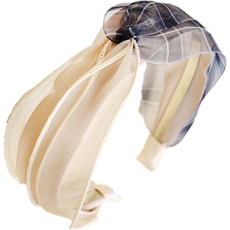 Turban-Stirnband aus Stoff, PIN-UP-kariertes Haaraccessoire für ihre Mode 1
