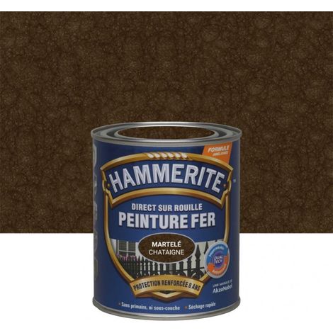 Pintura Martillada Color Castaña 0.75 Litros - Hammerite (1/5)