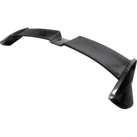 Spoiler anteriore, facile installazione, design sportivo, effetto fibra di carbonio (1/2)