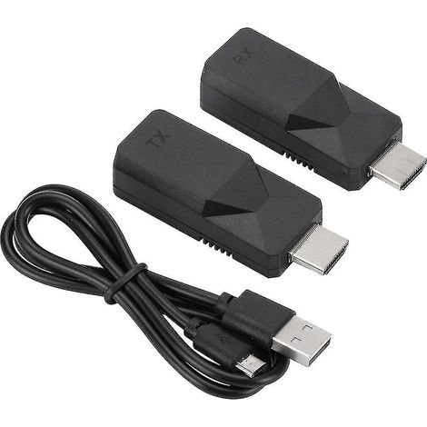 Répéteur TV haute définition avec sortie infrarouge et boucle, répéteur TV haute définition 1080p, émetteur de répéteur TV haute définition RJ45 de 60 mètres. (1/5)