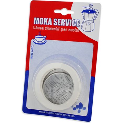 KIT 3PZ GUARNIZIONI GOMMA   FILTRO CAFFETTIERA MOKA BIALETTI 6 TAZZE
