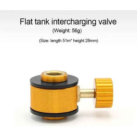 Raccord de valve de remplissage de gaz pour réchaud de camping extérieur, tuyau d'extension, tube, raccord de réservoir de gaz, adaptateur de bouteille de gaz, réchauds de cuisine portables