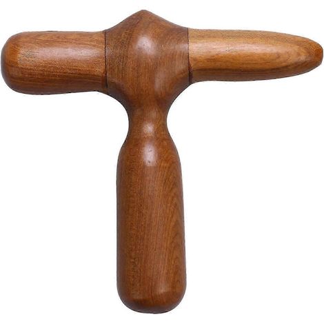 1 bâtonnet d'acupuncture en bois pour masseur de points d'acupuncture pour mains, pieds et jambes (bâton) - Bien-être (1/5)