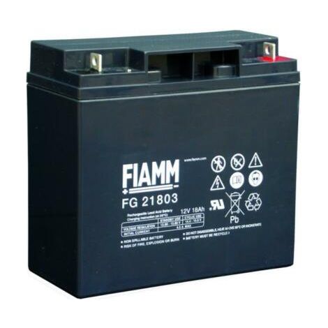 Fiamm batteria piombo ricaricabile 12V 18Ah - FG21803