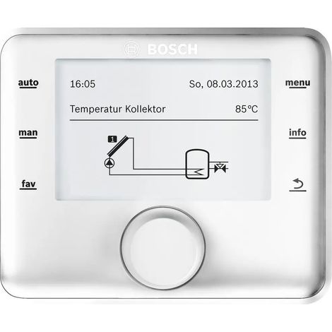 Bosch Accessori Solare CS 200 Regolatore solare autonomo, 101x123x25, 7738111088