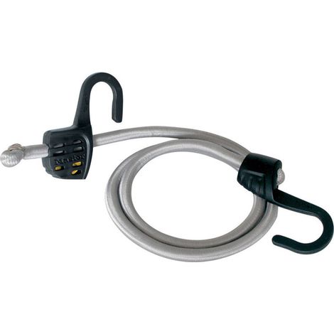 MASTER LOCK - CORDA ELASTICA CON GANCI RINFORZATI 15-150 CM (1/4)