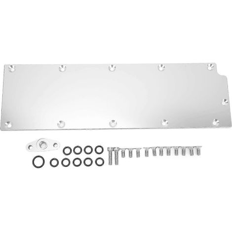 Plaque de protection de carter de vallée moteur, surface lisse, remplacement pour moteur LS Gen 4 L99 LS3 (suppression DOD) (1/4)