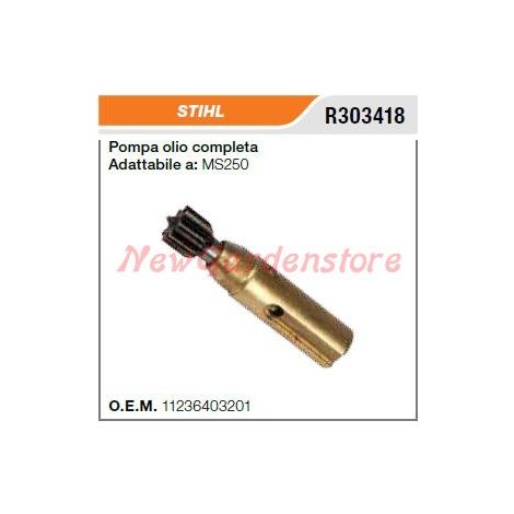 Pompa olio STIHL motosega MS250 303418
