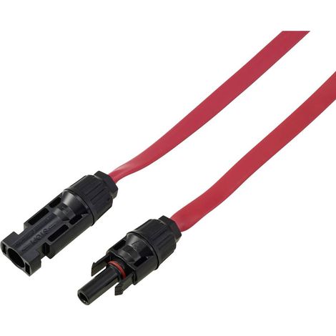 TRU COMPONENTS TC-13805760 Rallonge de câble solaire 4.0 mm² 30 A Longueur de câble 0.5 m