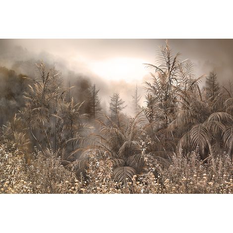 Papier peint panoramique - Forêt Tropicale - 130 cm x 87 cm (1/2)