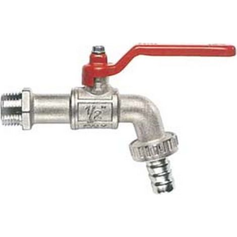 4PZ RUBINETTO SFERA PESANTE MANIGLIA LEVA ART.132 M 1" portagomma F 1"