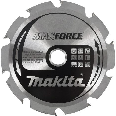 LAME TCT PO MAK 210/30/16 BOIS MAKITA B-08230