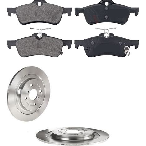 KIT FRENI POSTERIORI compatibile con TOYOTA YARIS P13) - DISCHI + PASTIGLIE OEM: P 83 087 / 17827 /SOSTITUZIONE DIRETTA/BASSA POLVERE/SILENZIOSO (1/5)