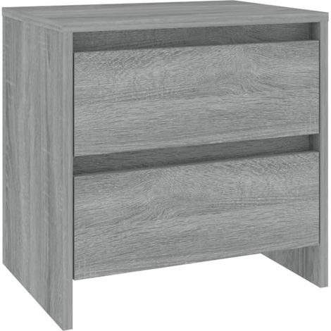 Maison Exclusive - Nachttisch Grau Sonoma 45x34,5x44,5 cm Holzwer