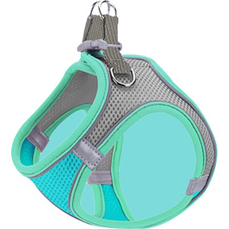 1 gilet pour chien XXS, anti-traction, réfléchissant, ajustable, maille respirante, pour promenade et entraînement (1/5)
