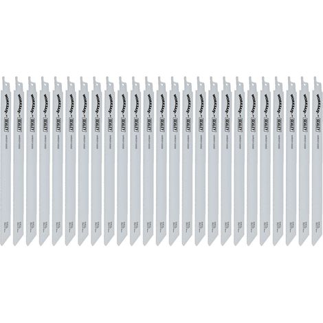 Reciprocating Saw Blade 250mm Length 14tpi Bi Metal Pack of 25 (1/2)