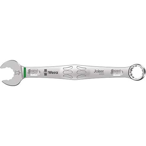 Chiave combinata 6003 Joker SW 21mm L.260mm forma A CV acciaio WERA