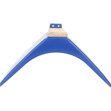 Support pour cage à colombes, perchoir en plastique avec bloc de bois, accessoires pour cage, bleu avec bloc de bois (1/5)