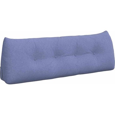 Coussin de Dos Bleu denim 140 x 24 x 50 cm tissu CFW43672 (1/5)