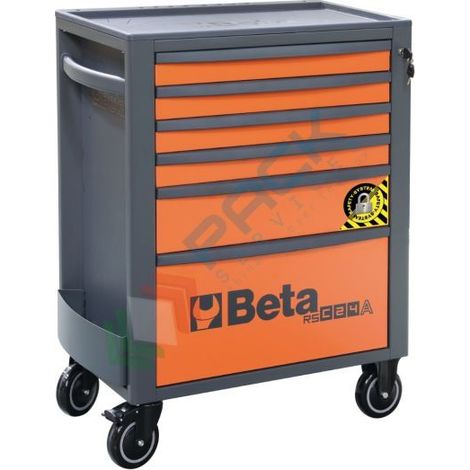 Beta RSC24A/6 Cassettiera antiribaltamento 6 cassetti - Arancione (1/2)