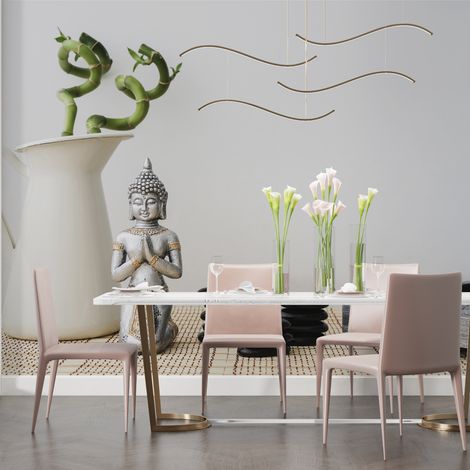 Papier peint zen petit bouddha - 150 x 250 cm (1/2)