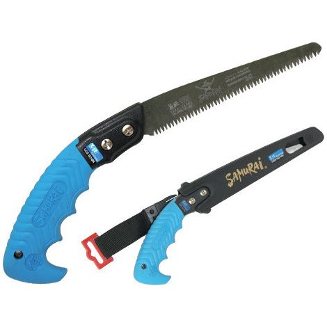 Scie d'e'lagage Samurai lame droite 15 cm avec e'tui 7GSM150MH