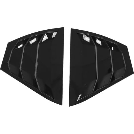 Rétroviseur extérieur latéral noir brillant coque de remplacement garniture pour Infiniti Q50 Q50S Q70 2014-2020 (1/5)